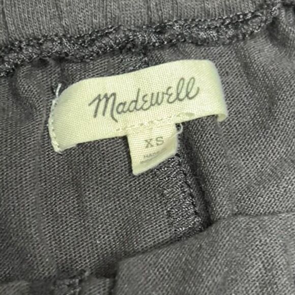 Madewell Organic Cotton High-Waist Pull-On Shorts in Dark Brown, Women’s XS - Picture 6 of 10